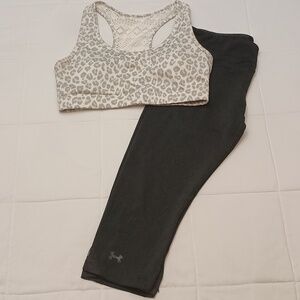 UnderArmourLeggings/Zyia Active Sports Bra